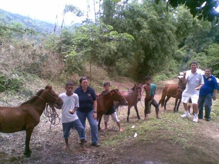Pack Horses for The Dumagat People